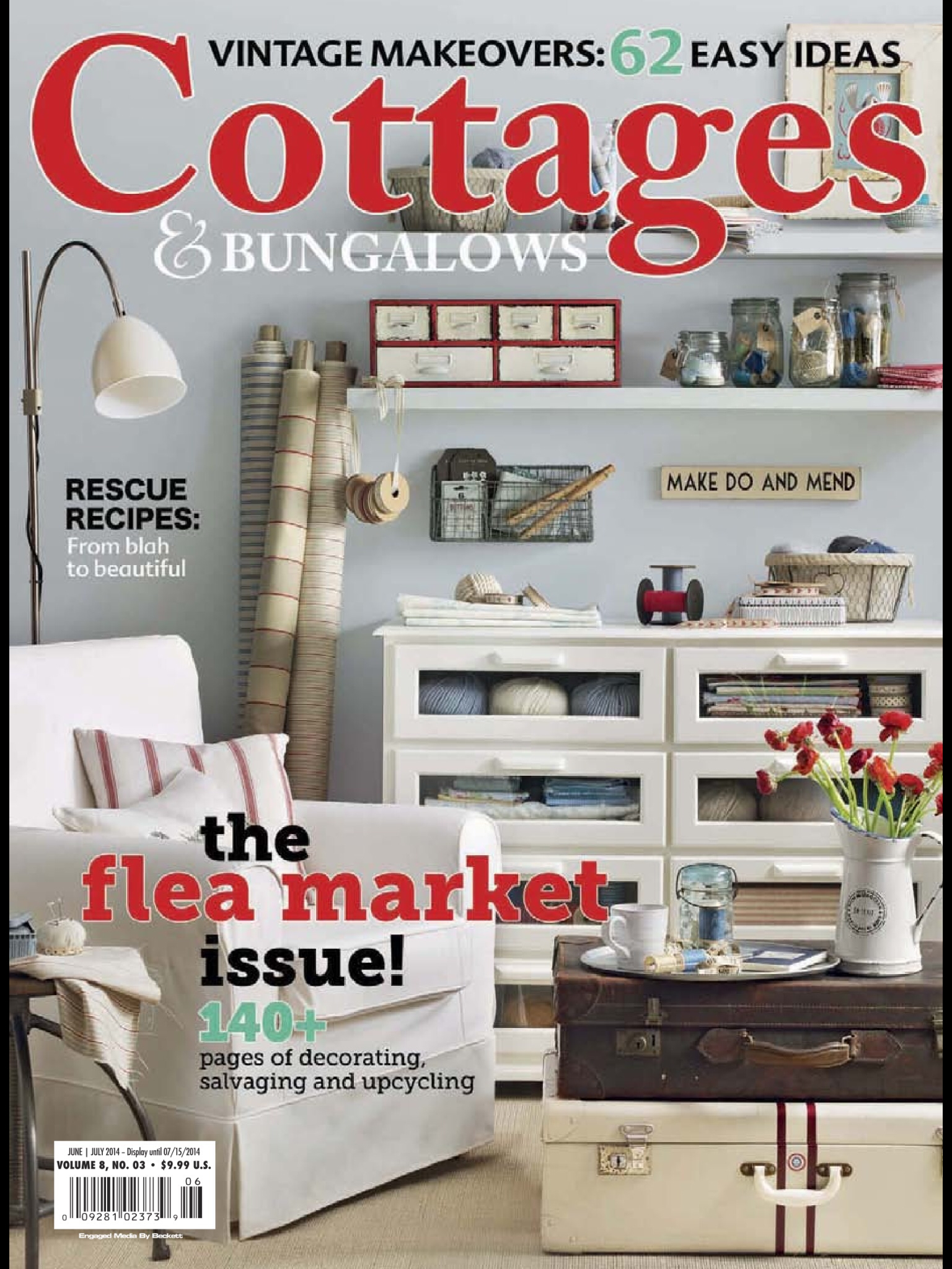 Cottages and Bungalows Magazine Cover 2014