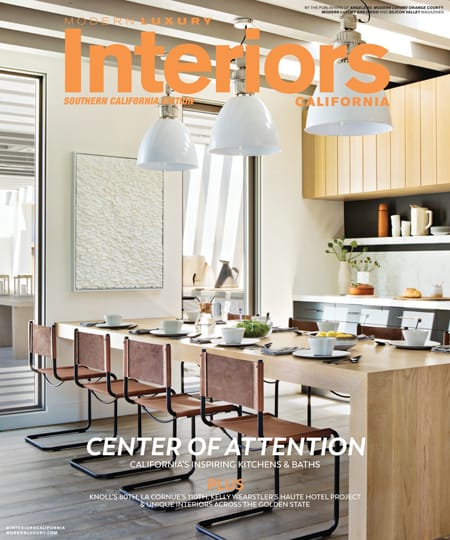 Modern Luxury Interiors California October Cover